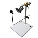 Rotary Fly Tying Vise - Peak Fishing Vise with Pedestal Base