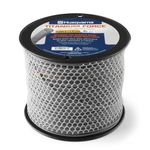 Husqvarna string trimmer line .095-Inch 840ft spool Titanium Force High efficiency Long life Faster acceleration 800 ft. x 0.095" Grey