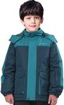 ENDIRAD Boy's Waterproof Ski Jacket