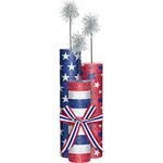 Amscan 280061 Patriotic Party Centerpiece, 10.5", 1 pack