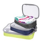 Travelon Set of 3 Packing Organizers, Bolds, One Size, Travelon Set of 3 Packing Organizers