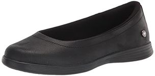 Skechers Women's On-the-go Dreamy Nightout Ballet Flat,Black Textile Trim,7 UK