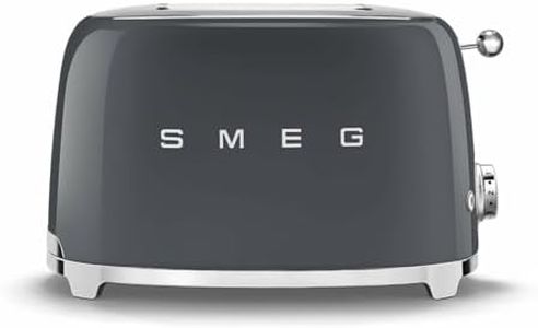 SMEG Toaster Compact SMEG BHT 36.6 x 24.8 x 22.4 cm Grey
