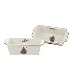 Spode Christmas Tree Loaf Pan | Set