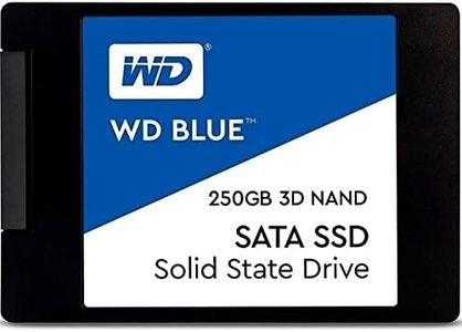 Western Digital WDS250G2B0A 2.5" 250GB SSD Blue SATA3 6Gbs, 3D NAND, Read 550MB/s, Write 525MB/s, 176K IOPS, 5 Years Warranty