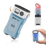 WUBEN X3 Mini Flashlight with Rechargeable Charging Box 180 Degree EDC Keychain Flashlight 10 Mode Type-C Lanyard for Camping, Outdoor, Inspection, Gift