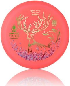 Yikun Disc Golf Discs Driver Floating Disk Fairway Driver 150-160g Perfect for Outdoor Games Floats in Water [Dics Shade Color May Vary]