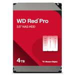 WD Red Pro 4TB NAS 3.5" Internal Hard Drive - 7200 RPM Class, SATA 6 Gb/s, CMR, 256MB Cache, 5 Year Warranty