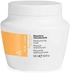 Fanola Nourishing Restructuring Mask | Detangling Hair Mask for Dry, Damaged, or Chemically Treated Hair | Hydrating & Moisturizing Conditioning Formula for Soft and Silky Hair (500 mL)
