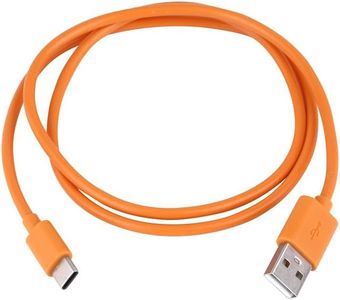 Replacement USB Charger Charging Cable Cord for Ring Enabled Ring Video Doorbell 2/3/Plus / 4 (2020 Release) Power Cord, Peephole Cam,Doorbell Pro,Doorbell 2 3 Camera Battery Charging Cable (Orange)