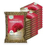 TrustBasket Vermiculite (Set of 20) 450 Grams for Gardening and hydroponics | 100% Natural Vermiculite | an Organic Soil additive | Improves Soil Aeration, Drainage, and Porosity