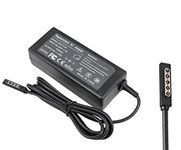 Replacement 12V 3.6A AC Charger Power Supply Adapter for Microsoft Surface Pro 2 Tablet (1YR Warranty,Black