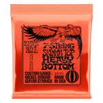 Ernie Ball Skinny Top Heavy Bottom Slinky 7-String Nickel Wound Electric Guitar Strings - 10-62 Gauge