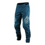 Troy Lee Designs Youth Kids | BMX | Downhill | Mountain Bike | Sprint Pant (Marine, 18) Blue