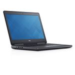 Dell Precision Mobile Workstation 7510 - Core i7 6820HQ / 2.7 GHz - Win 10 Pro 64-bit / Win 7 Pro 64-bit downgrade - 8 GB RAM - 500 GB HDD - no ODD - 15.6" 1920 x 1080 ( Full HD ) - Quadro M