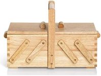 Prym Nähkasten aus hellem Holz, S S