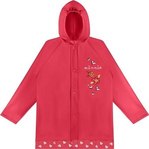 Disney Minnie Mouse Girl's Pink Rain Slicker Size Small 2/3