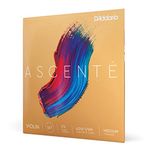 D'Addario A310 1/2M Ascente Violin String Set, 1/2 Scale, Medium Tension