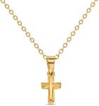 Gold Plated Religious Small Cross P