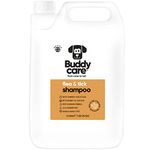 Flea & Tick Dog Shampoo by Buddycare | Eliminates Fleas, Ticks & Mites | Deep Cleansing Shampoo for Dogs, Tea Tree & Eucalyptus Flea Shampoo for Dogs (5L)