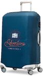 Samsonite Printed Luggage Cover, Adventure Begins, Medium, Printed Luggage Cover