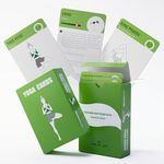 TurnOnLove Yoga Exercise Cards Poses Poster Workout Card for Women, Stuff Set of 70 Flash Cards for Home & Gym