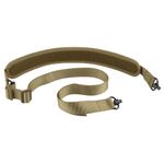 ToopMount Two Point Sling with Length Adjuster Wide Shoulder Pad, Upgraded Metal QD Sling Swivel Gun Strap Adjustable Longest 71.65inch, Gun Sling for Rail Quick Release Attachment (Khaki)