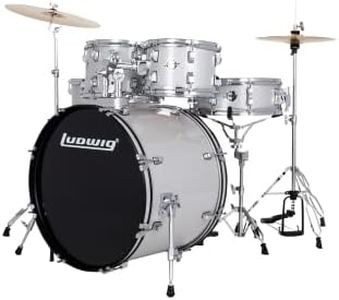 Ludwig Accent Drive 5-Piece Drum Kit – Silver