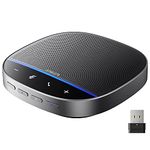 Anker PowerConf S500 Speakerphone with Zoom Rooms Certification, USB-C Conference Speaker, Bluetooth Speakerphone for Conference Room, Conference Microphone with Premium Voice Pickup