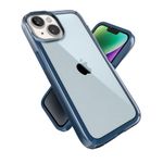 Speck Clear iPhone 14 & iPhone 13 Case - Drop Protection, Scratch Resistant & Anti-Yellowing Dual Layer Case for iPhone 14 & iPhone 13 Case for 6.1 inch Model - Glass Navy/Winter Navy GemShell