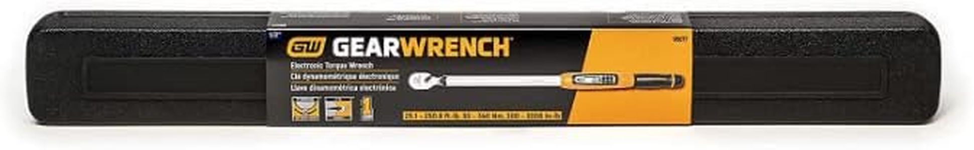 GearWrench 1/2" Flex Head Electronic Torque Wrench, 25-250 ft/lbs