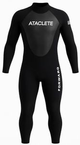 ATACLETE Amphibious Men’s Wetsuit 3mm Neoprene Full Body Back-Zip – Premium Surfing, Diving & Snorkeling Suit – Warmth, Flexibility & Durability (XX-Large)