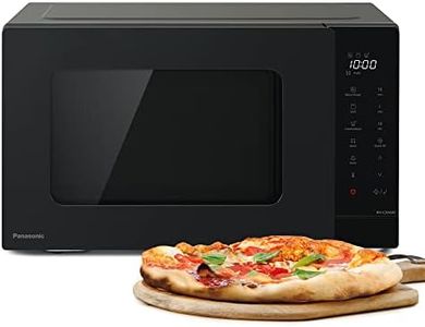 Panasonic NN-K36NBMEPG, Four à Micro-Ondes gril, 24 Litres, Puissance 900W, 8 Programmes Automatiques, Cuisson combinée, Fonction Quick 30, Noir