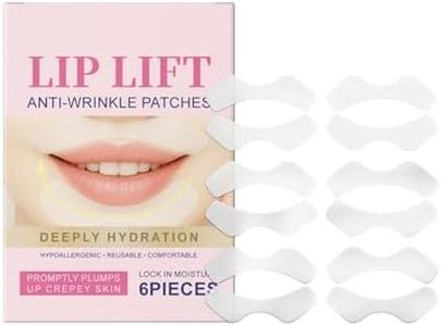 Lip Anti Wrinkle Patches – Reusable Face Tape for Smoothing Smile Lines & Lip Area Wrinkles, Breathable Overnight Firming Moisture Pads for All Skin Types (1 Box)