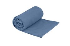 Sea to Summit Drylite Towel, Lightweight Camping and Travel Towel, Large (24 x 47 inches), Moonlight Blue