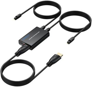 eARC/ARC to Dual Optical Audio