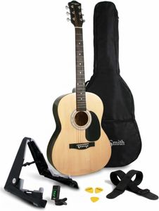 Martin Smith Acoustic Guitar Kit – Beginner Set with Accessories