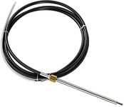 Yeaborn Boat Steering Cable 17 Feet Steering Cable 17' Outboard Rotary Steering Cable for Most Single Station Boats