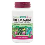 NaturesPlus Herbal Actives Tri Immune - Immune Support Supplement with Zinc, Vitamin C, Olive Leaf, Andrographis - Vegetarian, Gluten Free - 60 Tablets