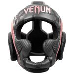 Venum, Elite Boxing Headgear, Men's, One Size, Black/Rose Gold