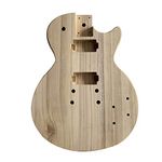 DIY Guitars Unfinished Electric Guitar Body Maple Wood Blank Guitar Barrel DIY Parts Electric Guitar Parts for Style Bass Guitars