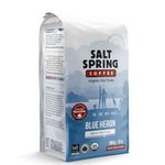 Salt Spring Coffee - Blue Heron Whole Bean Coffee, Organic Fair Trade Coffee, Proudly Canadian (Medium Dark Roast, 908g)