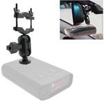 ChargerCity AccessoryBasics Rear View Mirror Mount for Radenso DS1 Extreme Range Radar Detector (Please Note The This Holder Will Need 1" of Clear stem Space to Setup)