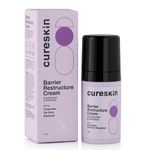 Cureskin Barrier Restructure Cream | Nourishes and Repairs | Ceramides, Oat Brand, Bisabolo (17 g)