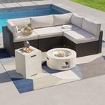 SUNBURY Outdoor Sectional 5-Piece W