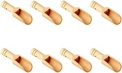 8pcs Mini Wooden Spoons，Mini Bamboo