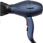 Sam Villa Lightweight & Quiet Ionic Professional Hair Dryer with Variable Speed & Temperature, Midnight Blue