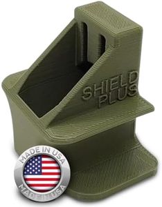 EZMAGLOADER Magazine Loader for The Smith & Wesson M&P Shield Plus 9mm - Easy Pain-Free Loading - Comfortable Grip - Speed Loader Accessories - Large Flanges for Thumb Relief