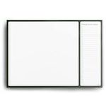 A3 Desk Pad with to Do List - 50 Sheets - 100gsm Premium Paper, glued and Mounted on Strong Cardboard Back (Forest Green)