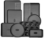 HONGBAKE 9-Piece Baking Pans Set No